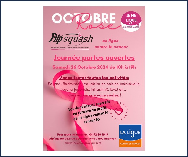 Briançon. Octobre Rose, Journée portes ouvertes