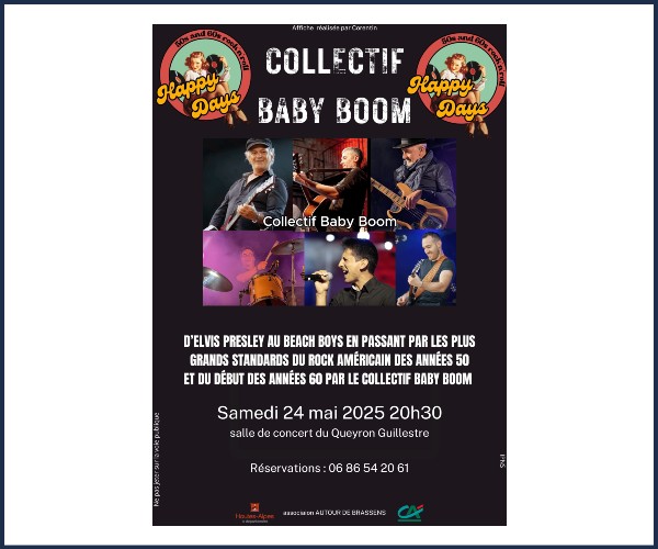Guillestre. Concert Day Festival Roch N'Roll