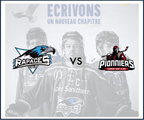 Les Rapaces de Gap contre Chamonix