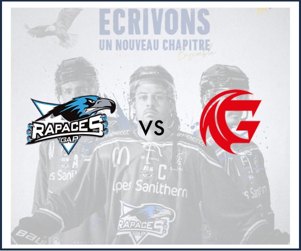 Les Rapaces de Gap contre Amiens