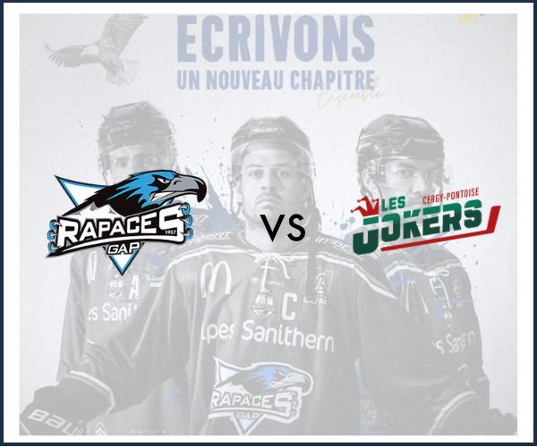 Les Rapaces de Gap contre Cergy Pontoise