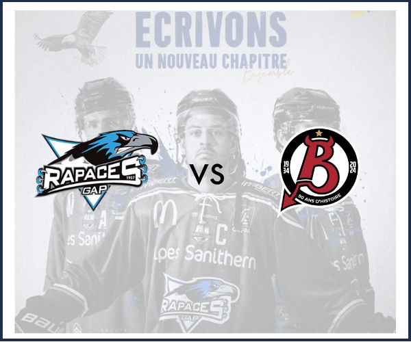 Les Rapaces de Gap contre Briançon