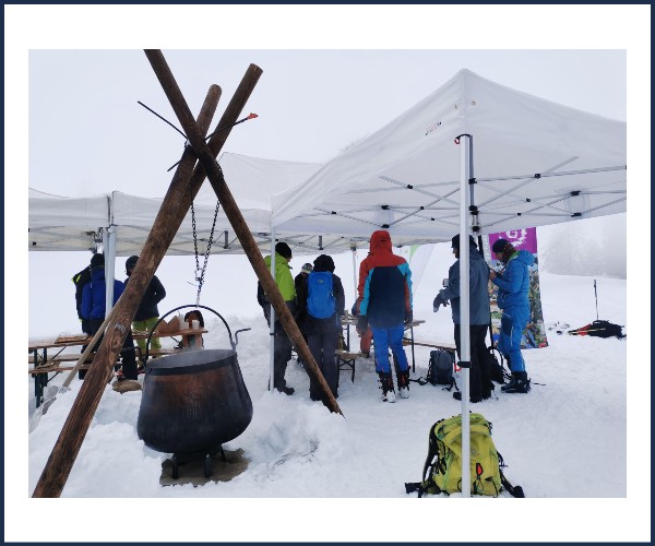 Puy Saint Vincent. La tête et les jambes, Espace Nordique
