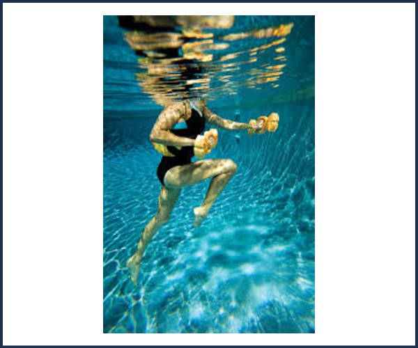 Puy Saint Vincent. Séance d’aquagym