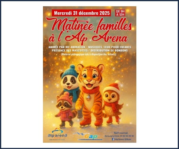 Gap. Matinée familles à l'Alp'Aréna