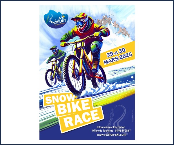 Réallon. Snow Bike Race 2025