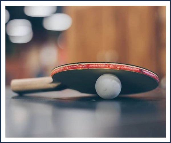 Réallon. Tennis de table
