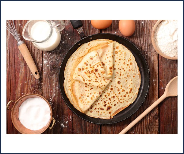 Réallon. Vente de Crêpes