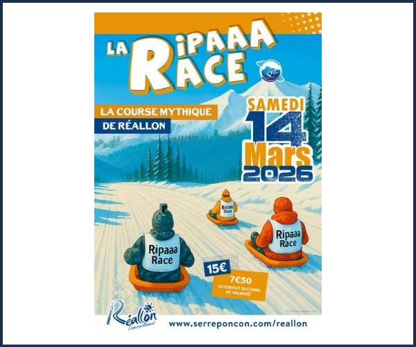  La Ripaaa Race 2026 à Réallon