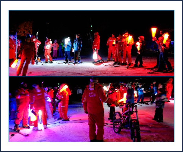 Réallon. Descente aux Lampions des Enfants et feu d'Artifice