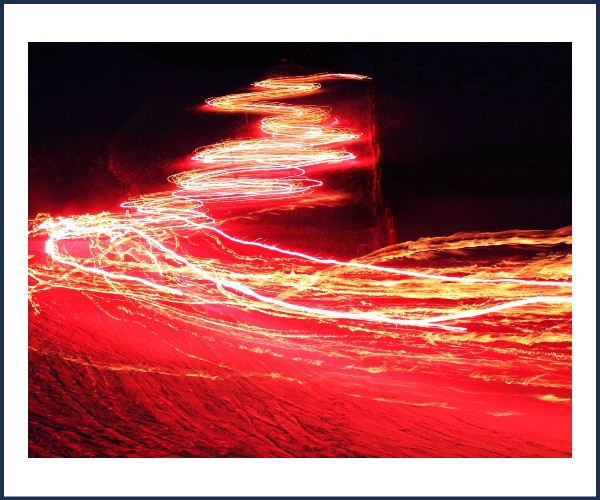 Saint Véran. Descente aux Flambeaux