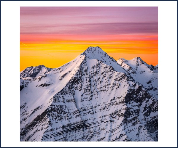 Vallouise Pelvoux. Petit déjeuner au sommet !