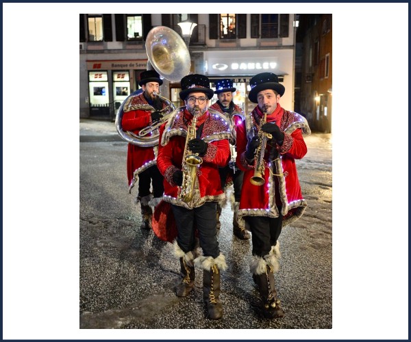 Vallouise Pelvoux. Fanfare de Noël