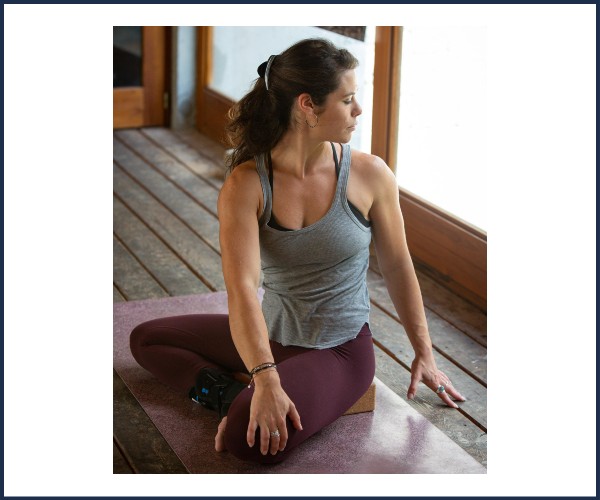 Puy Saint Vincent. Yoga Doux