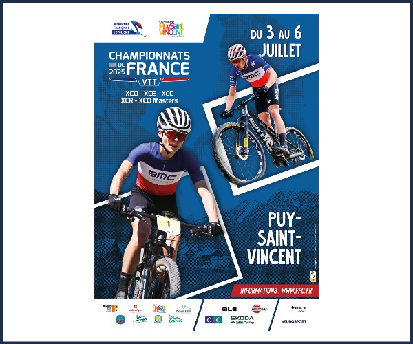 Puy Saint Vincent. Championnats de France VTT 2025
