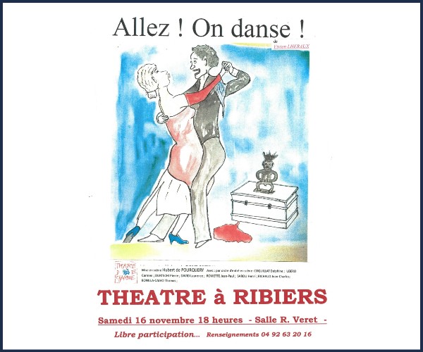 Val Buëch Méouge. Théâtre, Allez ! On danse !