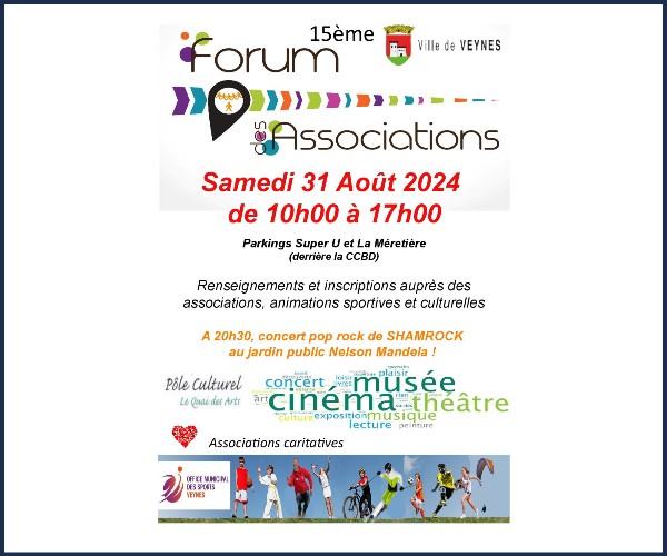 Veynes. 15ème Forum des sports et des Associations