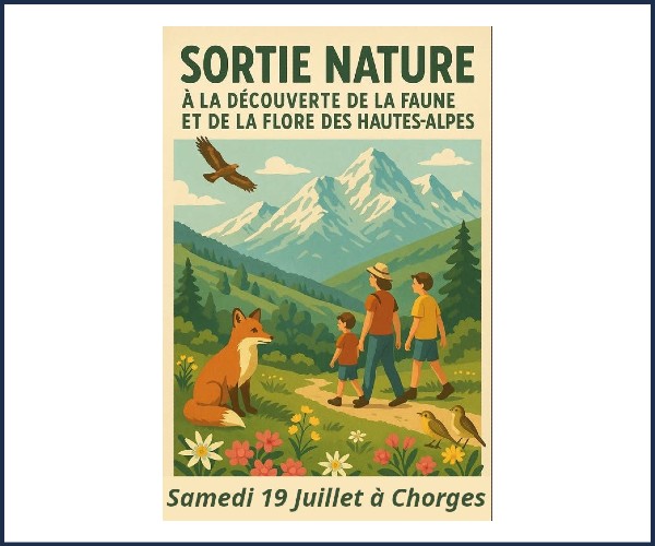 Chorges. Sortie Nature du 19 juillet