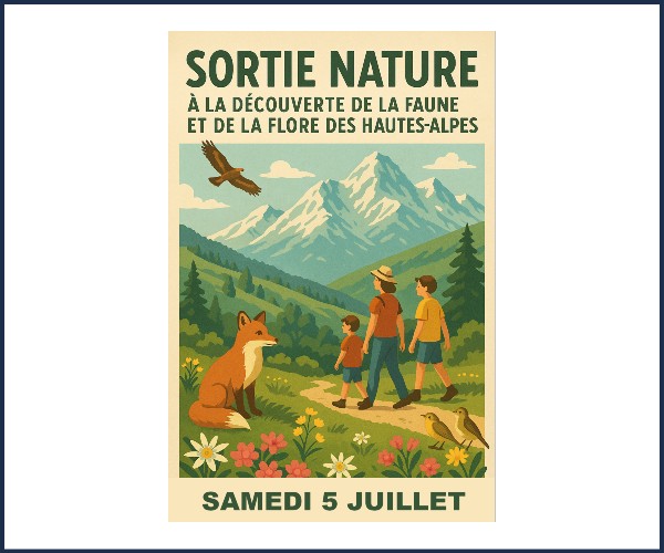 Chorges. Sortie Nature du 5 juillet