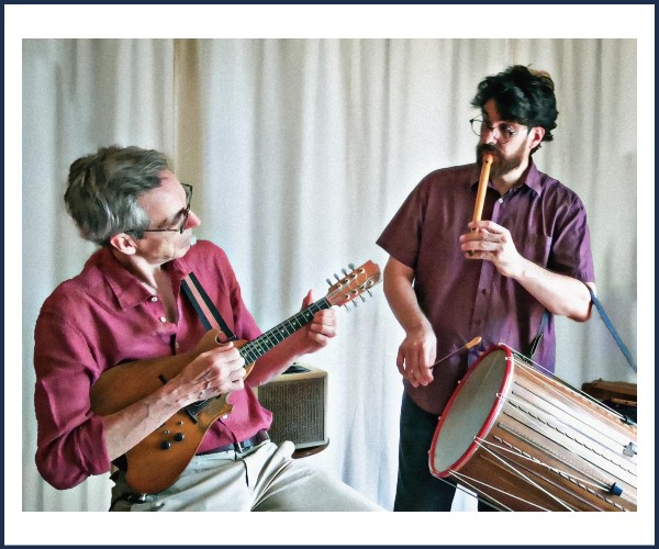 Saint Michel de Chaillol. Concert Patrick Vaillant et Benjamin Melia