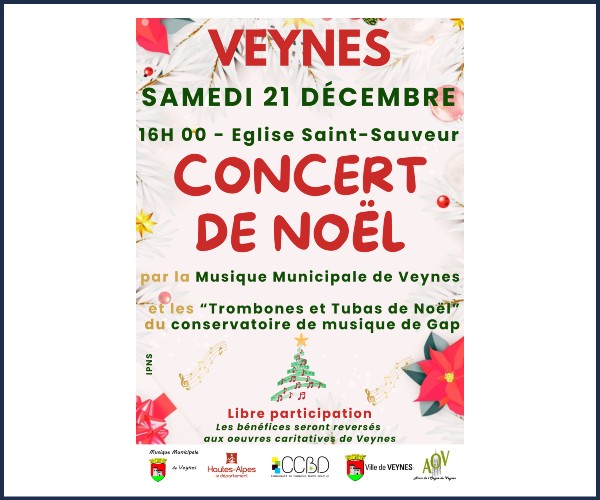 Veynes. Concert de Noël 2024