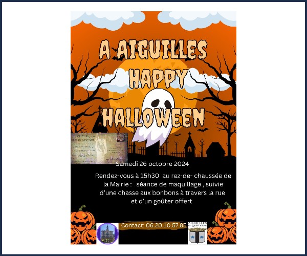 Aiguilles. Happy Halloween