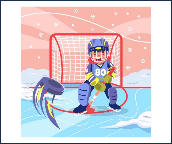 Aiguilles. Initiation au hockey sur glace