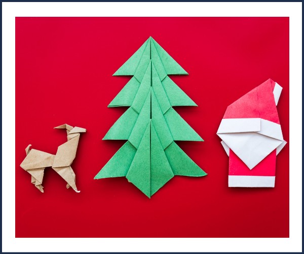 Serres. Atelier origami, décorations de Noël