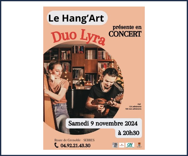 Serres. Concert duo Lyra