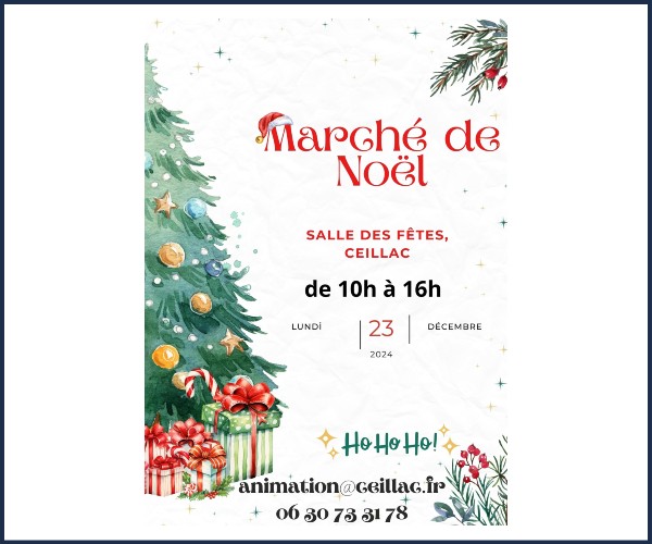 Ceillac. Marché de Noël 2024