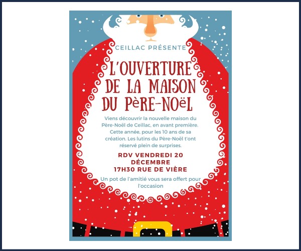 Ceillac. Ouverture de la Maison du Père Noël 2024
