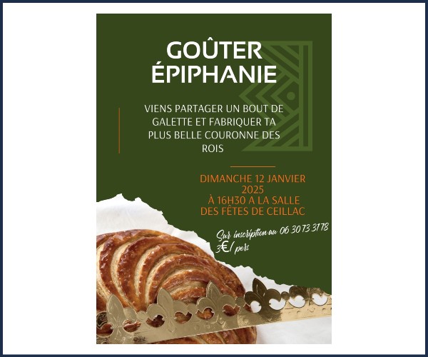 Ceillac. Goûter Galette des Rois