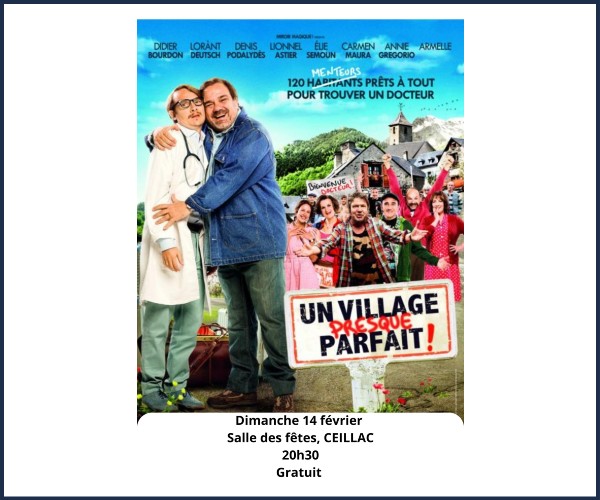 Ceillac. Projection de film, Un village presque Parfait