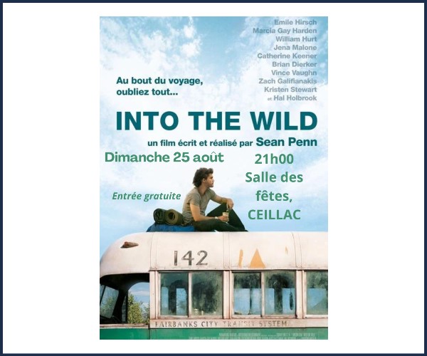 Ceillac. Projection de film Into the Wild