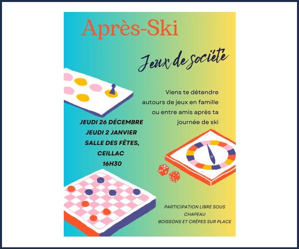 Ceillac. Soirée Jeux
