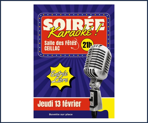 Ceillac. Soirée Karaoké