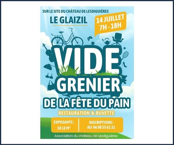 Le Glaizil. Vide greniers