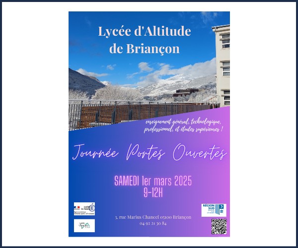 Briançon. Lycée d'Altitude, Journée Portes Ouvertes