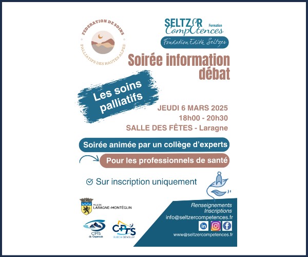 Laragne Montéglin. Soirée Soins Palliatifs