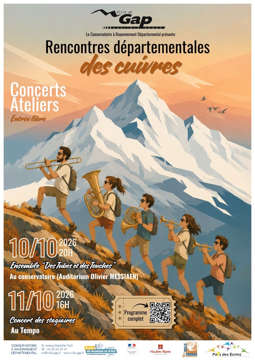 Rencontres départementales des cuivres à Gap