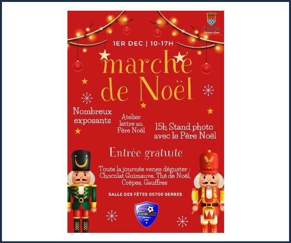 Serres. Marché de Noël 2024