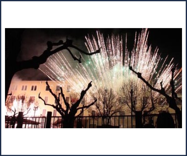 Veynes. Spectacle pyro musical, La quête magique de Noël