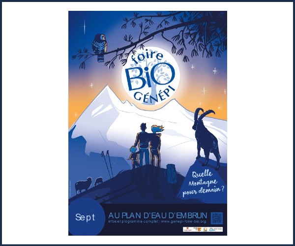 Embrun. 24ème édition Foire bio Génépi