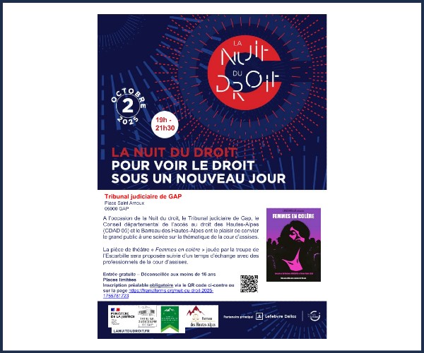 Gap. La Nuit du Droit