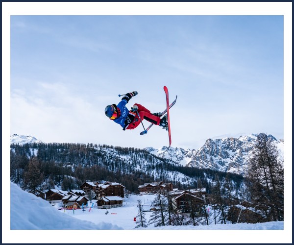 Puy Saint Vincent. Contest freestyle l’Ecureuil