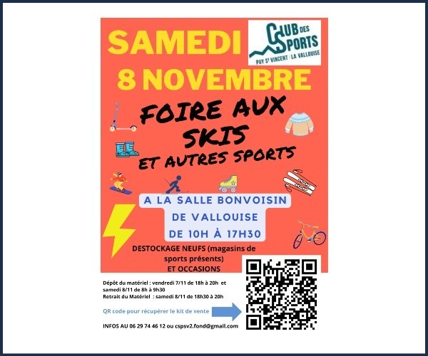 Vallouise. 11ème Foire aux Skis et Autres Sports