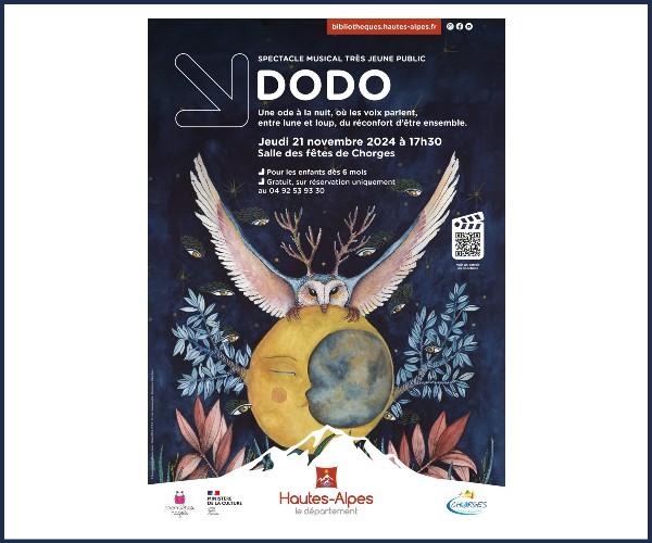 Chorges. Spectacle Dodo, par la Cie Maïrol