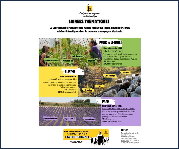 Serres. Campagne Électorale Agricole