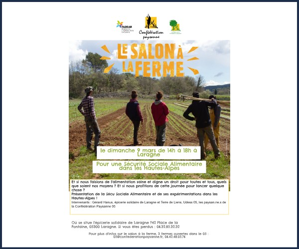 Laragne Montéglin. Le Salon à La Ferme