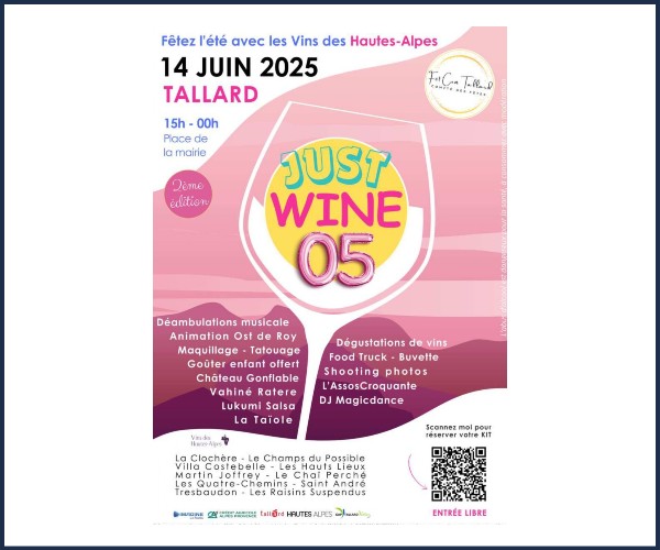 Tallard. 2ème édition Just Wine 05